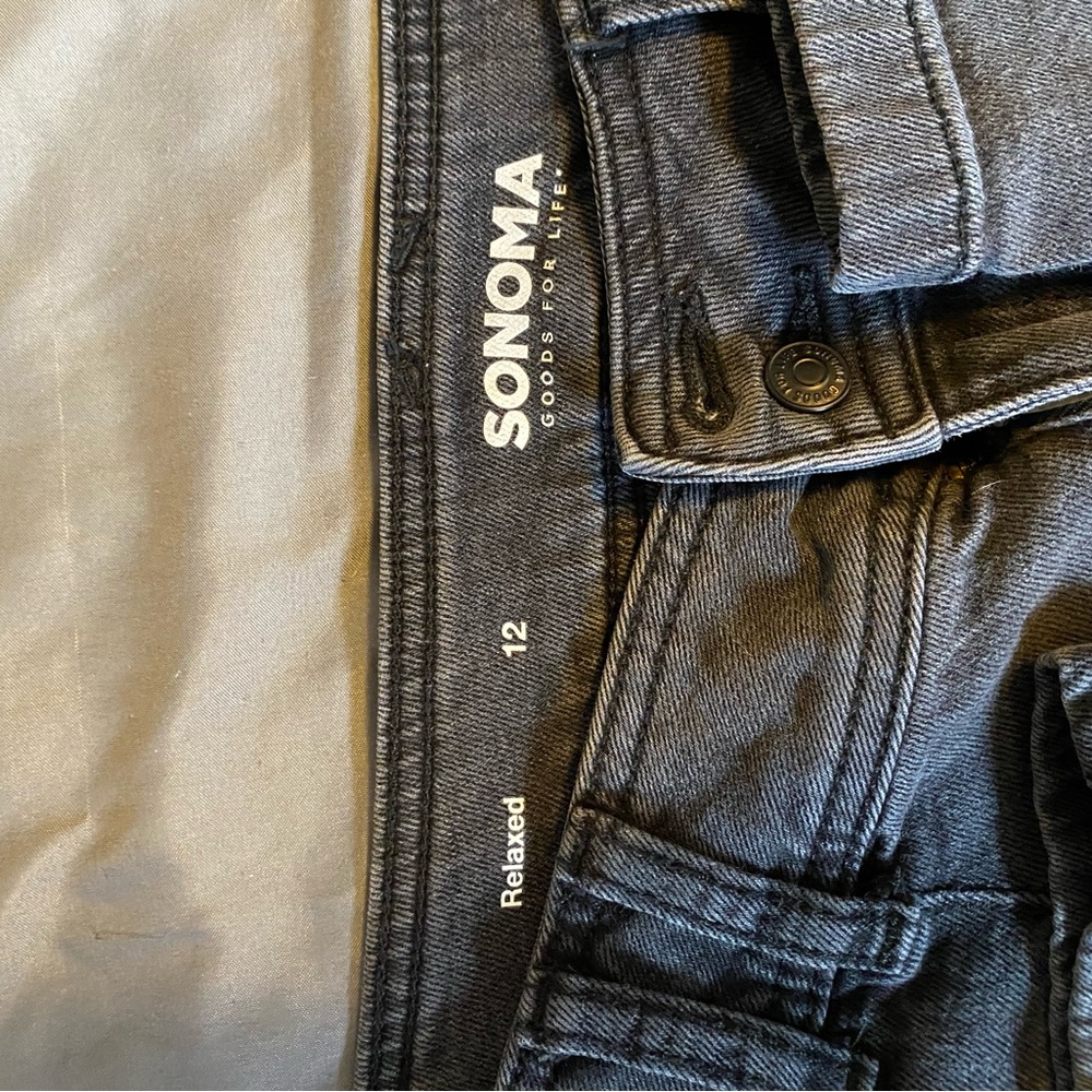 Sonoma Women's Straight Leg Jeans - Black